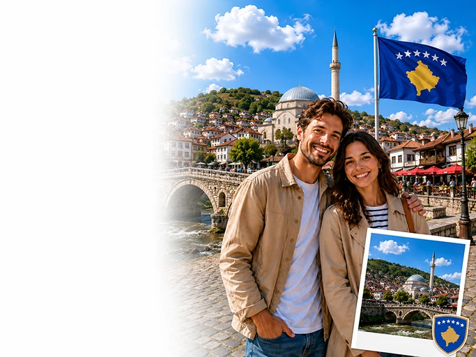 Family exploring permanent residency in in Kosovo