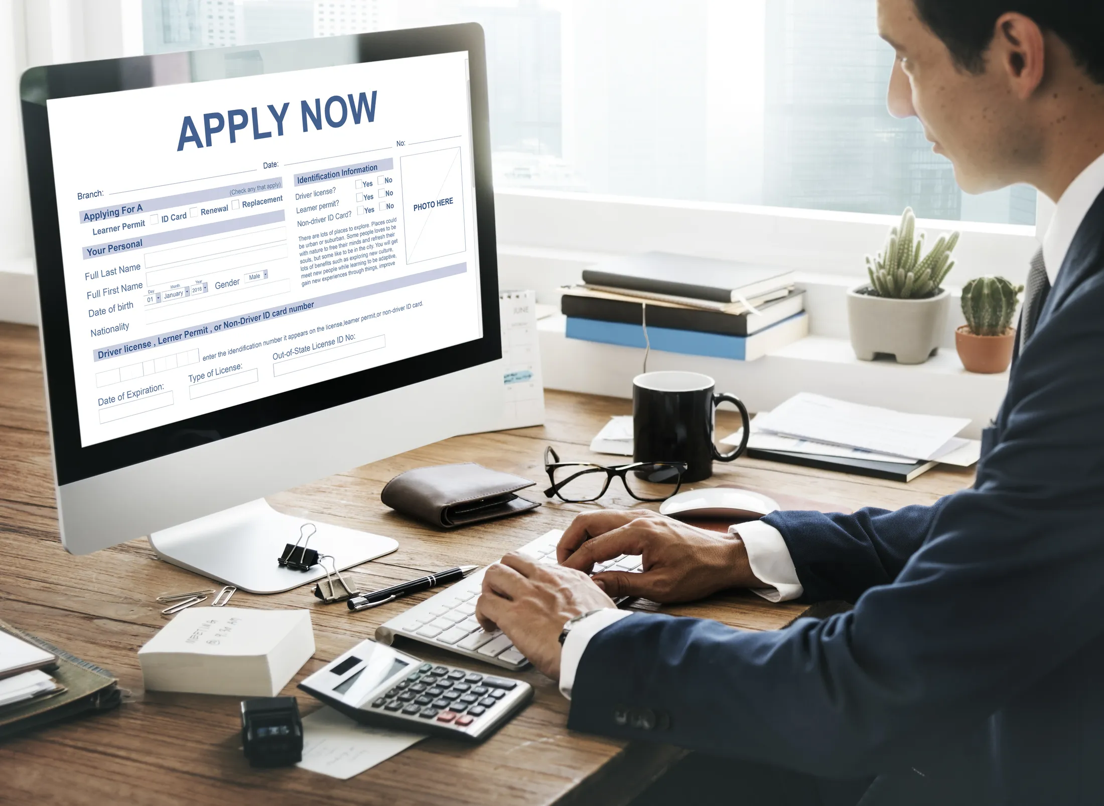 Eligibility form background
