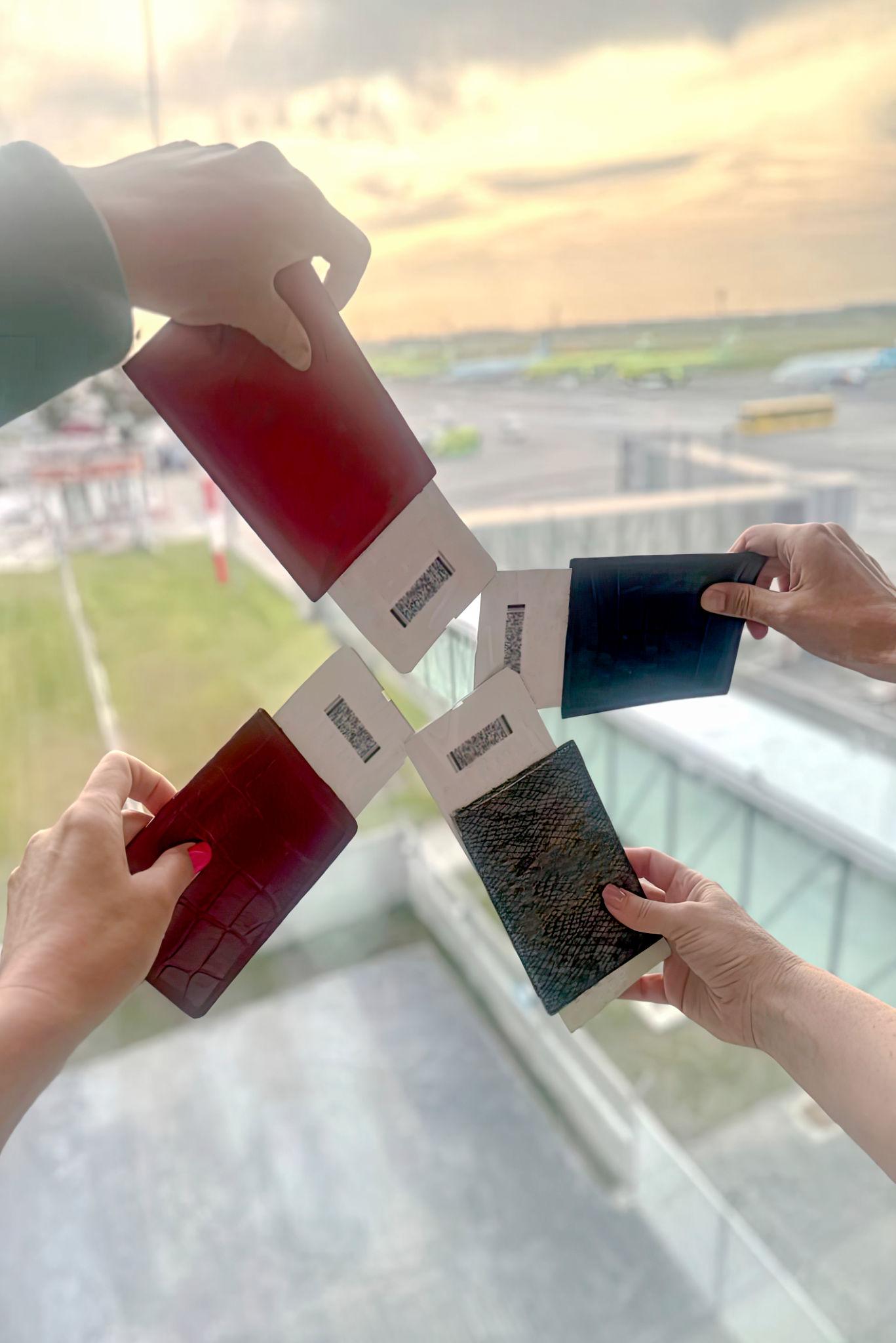 Hands Passports